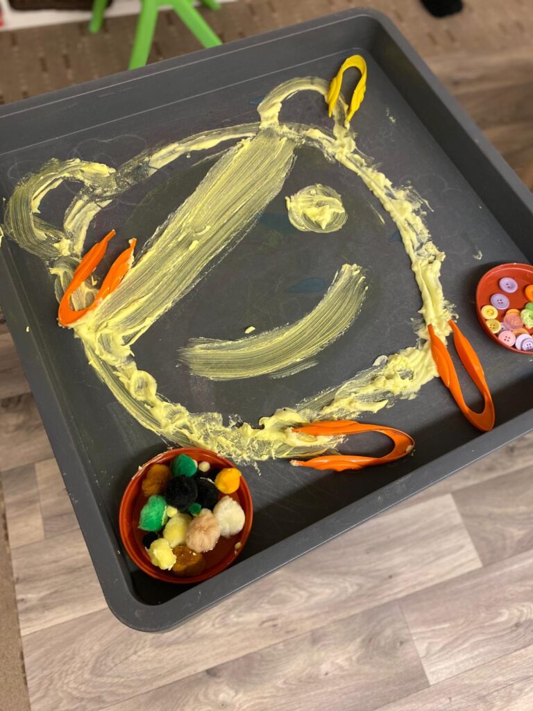 Pudsey Bear Sensory Play & Fine Motor Challenge!