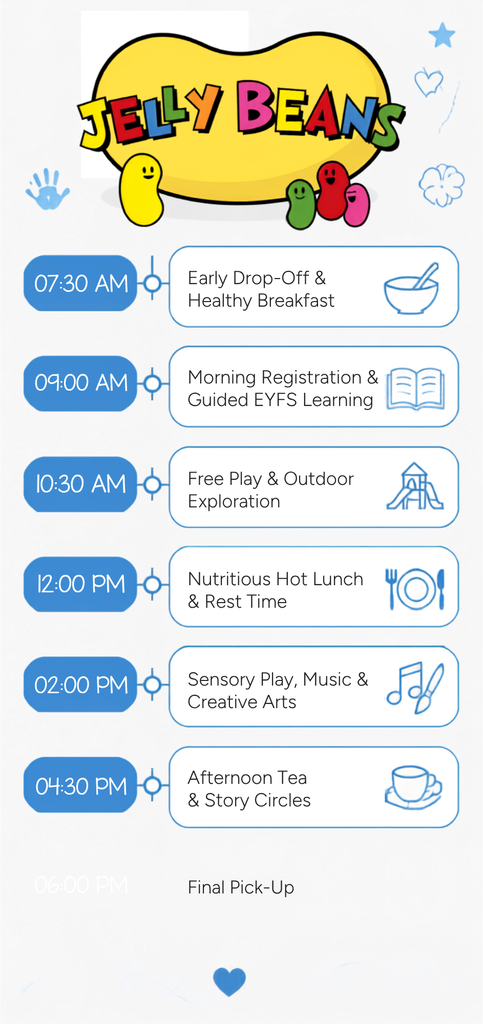 A Typical Day in a High-Quality Early Years Setting Near Ilkeston
